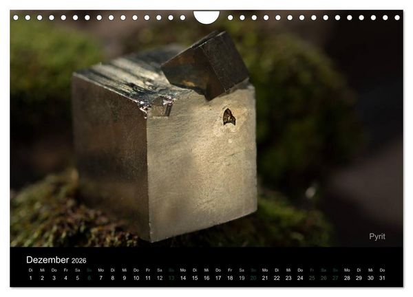 Produktbild: Edelsteine. Wunder der Natur (Wandkalender 2026 DIN A4 quer), CALVENDO Monatskalender