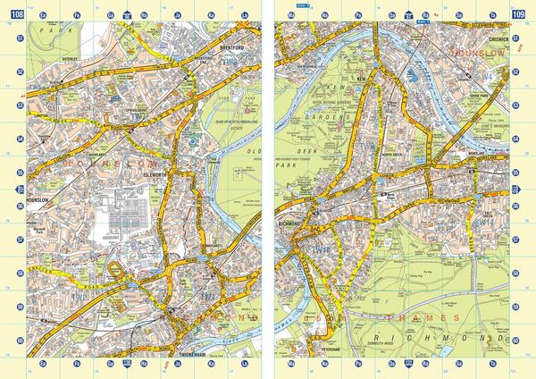 Produktbild: A -Z Master Atlas of Greater London