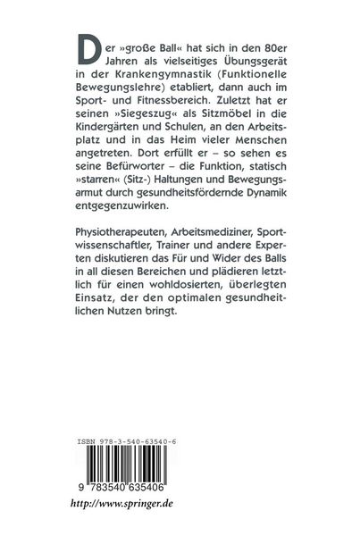 Produktbild: Der gro&szlig;e Ball &mdash; eine runde Sache?
