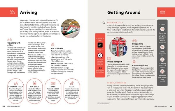 Produktbild: Lonely Planet Best Bike Rides Italy