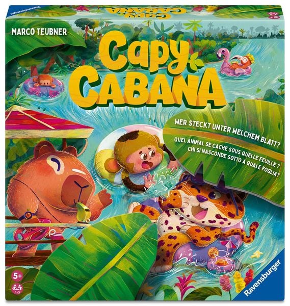 Produktbild: Capy Cabana - Kinderspiel ab 5 Jahre