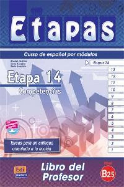 Produktbild: Etapas 14: competencias : libro del profesor