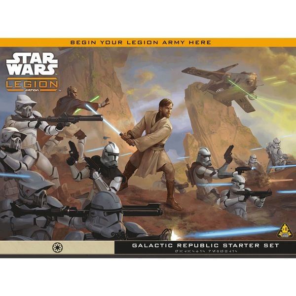 Produktbild: Star Wars: Legion - Galactic Republic Starter Set