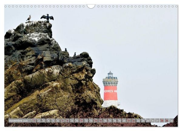 Produktbild: Phare des Pierres Noires (Calendrier mural 2026 DIN A3 vertical), CALVENDO calendrier mensuel