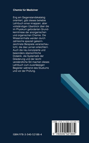 Produktbild: Chemie f&uuml;r Mediziner