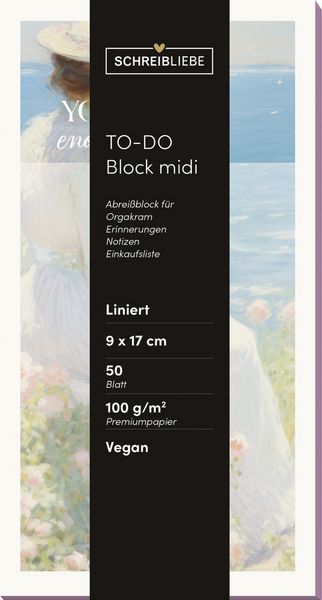 Produktbild: To-do-Block midi Women