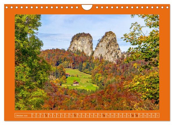 Produktbild: Sch&ouml;ne Gr&uuml;&szlig;e aus Hallein (Wandkalender 2026 DIN A4 quer), CALVENDO Monatskalender