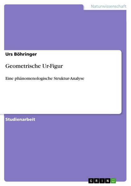 Produktbild: Geometrische Ur-Figur