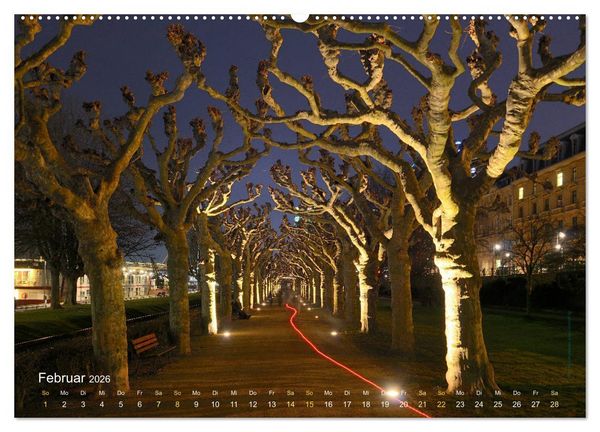 Produktbild: Faszinierendes Frankfurt - Impressionen aus der Mainmetropole (hochwertiger Premium Wandkalender 2026 DIN A2 quer), Kunstdruck in Hochglanz