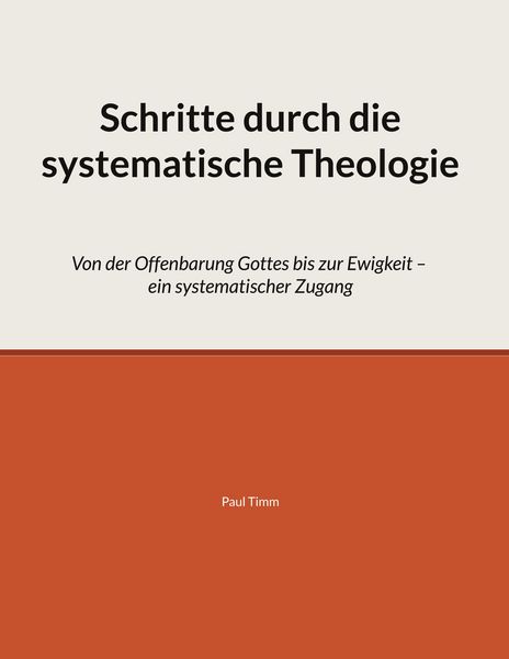 Produktbild: Schritte durch die systematische Theologie