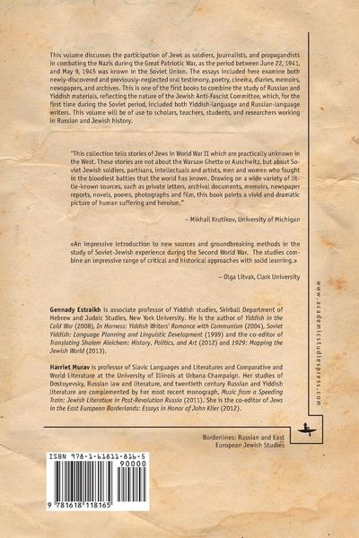 Produktbild: Soviet Jews in World War II