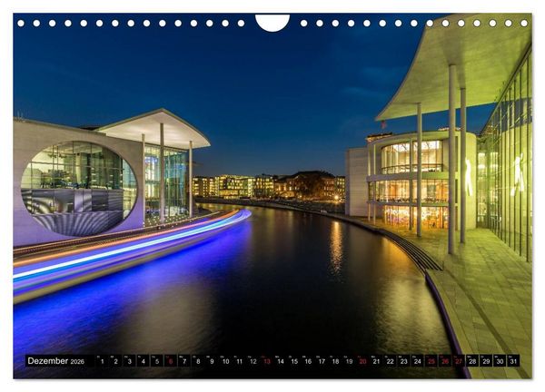 Produktbild: Berlin - Bilder einer Metropole (Wandkalender 2026 DIN A4 quer), CALVENDO Monatskalender