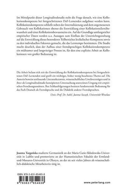 Produktbild: Die Entwicklung der Kollokationskompetenz im DaF-Unterricht