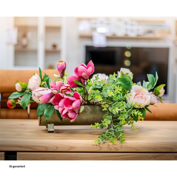 Produktbild: HTI-Living Pfingstrose 23 cm Kunstblume Flora Pfingstrose 23 cm Kunstblume Flora