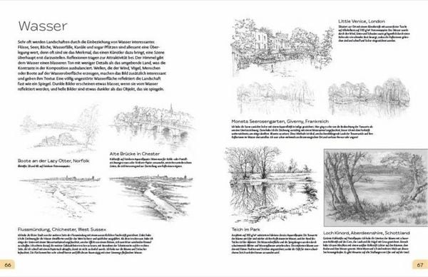 Produktbild: Landschaften Step by Step zeichnen lernen