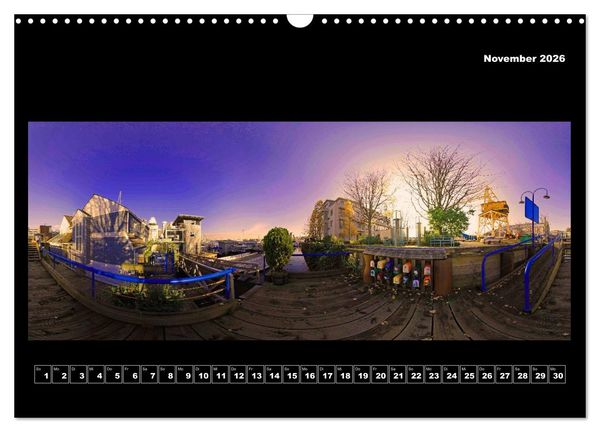 Produktbild: Vancouver / Kanada in faszinierender 360&deg; Panorama-Photographie (Wandkalender 2026 DIN A3 quer), CALVENDO Monatskalender