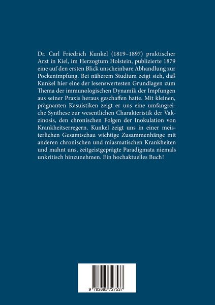 Produktbild: Die Impfvergiftung - Ihr Wesen und ihre Heilung