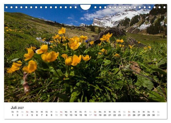 Produktbild: Berner Oberland (Wandkalender 2027 DIN A4 quer), CALVENDO Monatskalender