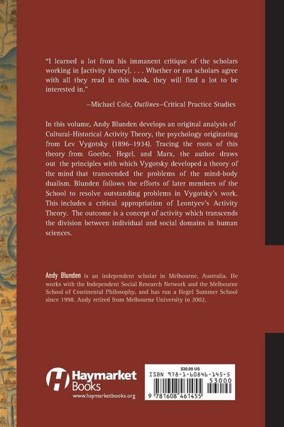 Produktbild: An Interdisciplinary Theory of Activity