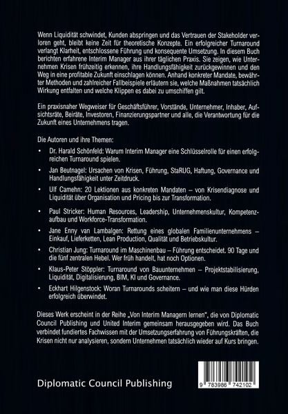 Produktbild: Turnaround-Management: Restrukturierung in der Praxis