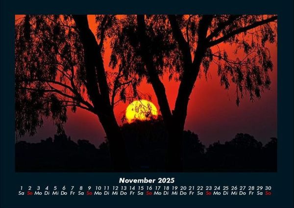 Produktbild: Sonnenuntergang 2025 Fotokalender DIN A4