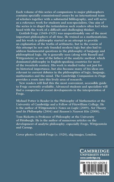 Produktbild: The Cambridge Companion to Frege