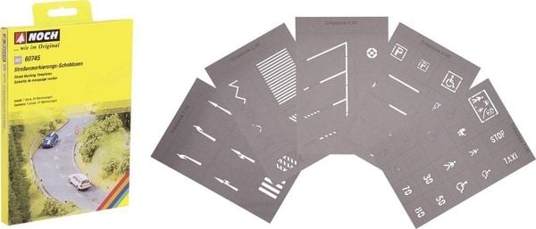 NOCH 60745 H0 Straßenbau-Komplett-Set
