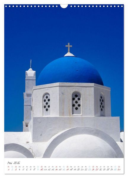 Produktbild: Santorini im Focus (Wandkalender 2026 DIN A3 hoch), CALVENDO Monatskalender