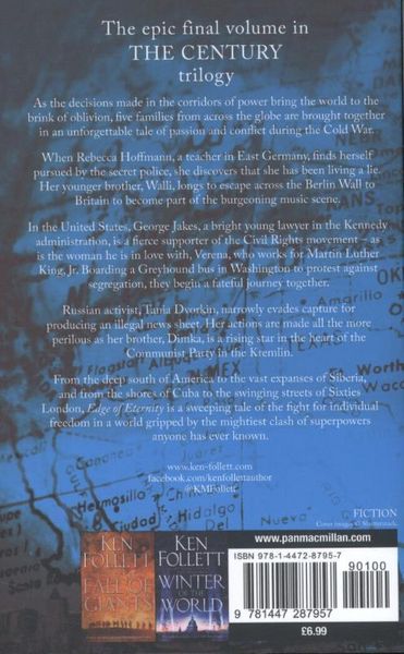 Produktbild: Follett, K: Edge of Eternity