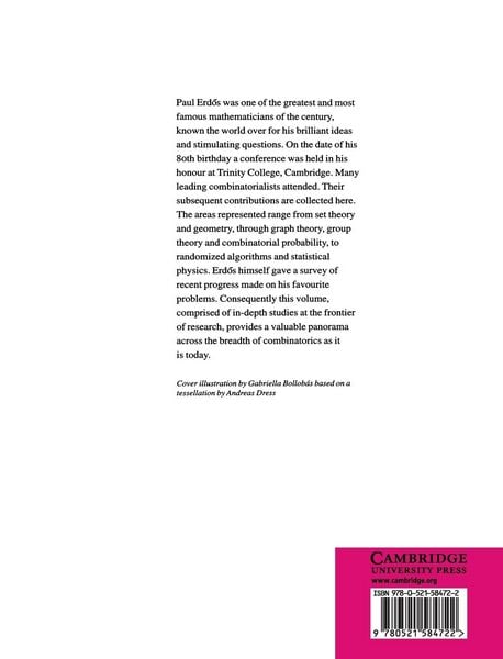 Produktbild: Combinatorics, Geometry and Probability