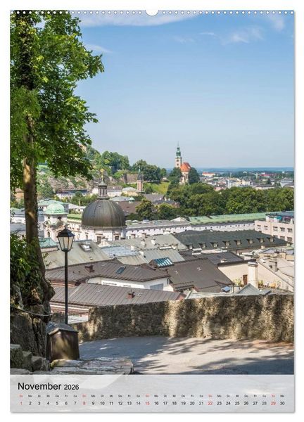 Produktbild: SALZBURG Grandiose Ausblicke (Wandkalender 2026 DIN A2 hoch), CALVENDO Monatskalender