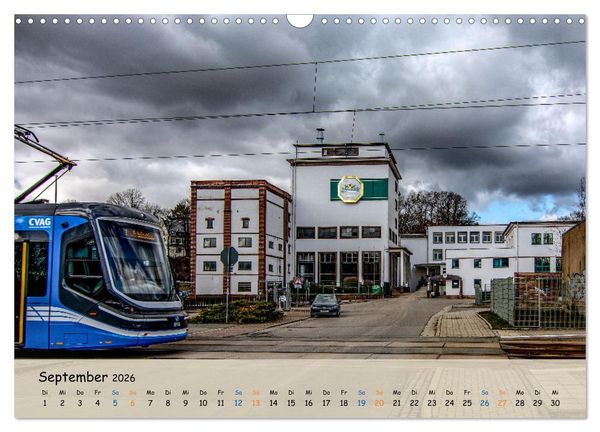 Produktbild: Nahverkehr in Chemnitz (Wandkalender 2026 DIN A3 quer), CALVENDO Monatskalender