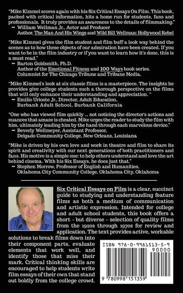 Produktbild: Six Critical Essays on Film