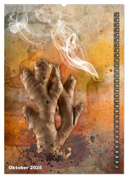 Produktbild: kochKUNST Verliebt in Omas K&uuml;che (Wandkalender 2026 DIN A2 hoch), CALVENDO Monatskalender