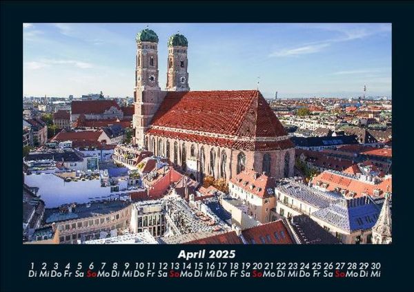 Produktbild: M&uuml;nchen 2025 Fotokalender DIN A5