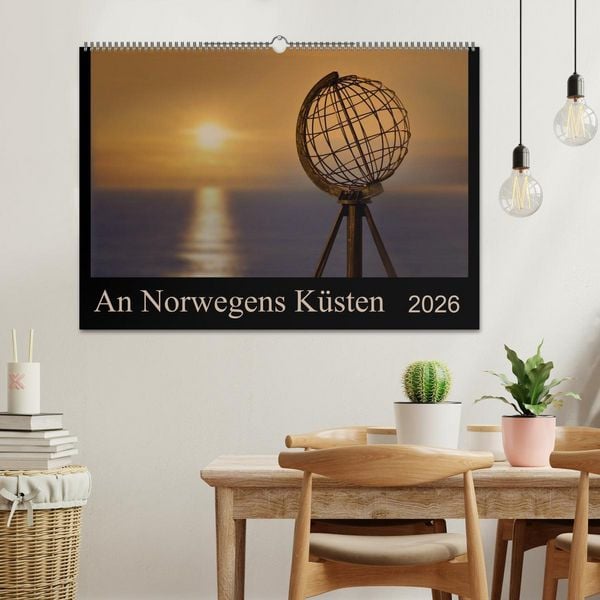 Produktbild: An Norwegens K&uuml;sten (Wandkalender 2026 DIN A2 quer), CALVENDO Monatskalender