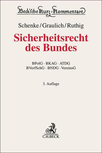 Produktbild: Sicherheitsrecht des Bundes