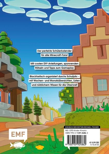 Produktbild: Der Sch&uuml;lerkalender f&uuml;r Minecraft-Fans 2025/2026