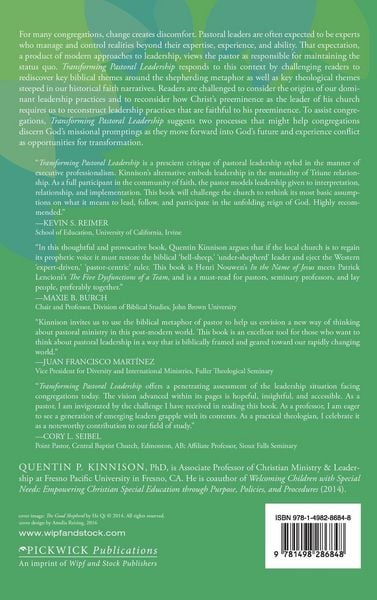 Produktbild: Transforming Pastoral Leadership