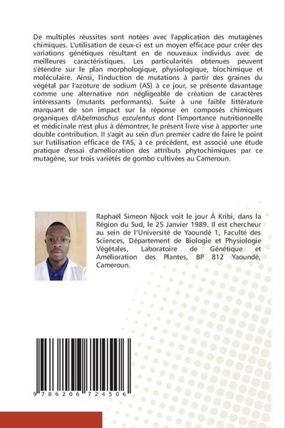 Produktbild: Mutagen&egrave;se chimique et am&eacute;lioration g&eacute;n&eacute;tique des plantes tropicales