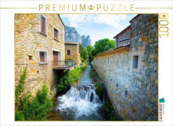 CALVENDO Puzzle Saou, Drome | 1000 Teile Lege-Größe 64x48cm Foto-Puzzle für glückliche Stunden