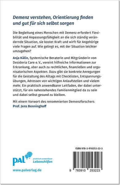 Produktbild: Denk auch an dich. Demenzberatung f&uuml;r Angeh&ouml;rige