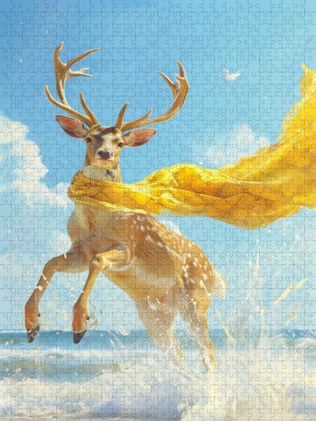 Produktbild: CALVENDO Puzzle Lenny Leichtfu&szlig; | 2000 Teile Lege-Gr&ouml;&szlig;e 90x67cm Foto-Puzzle f&uuml;r gl&uuml;ckliche Stunden