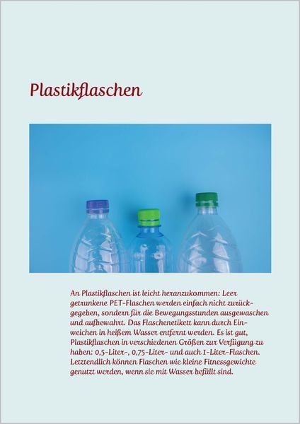 Produktbild: Bewegen mit Alltagsgegenst&auml;nden