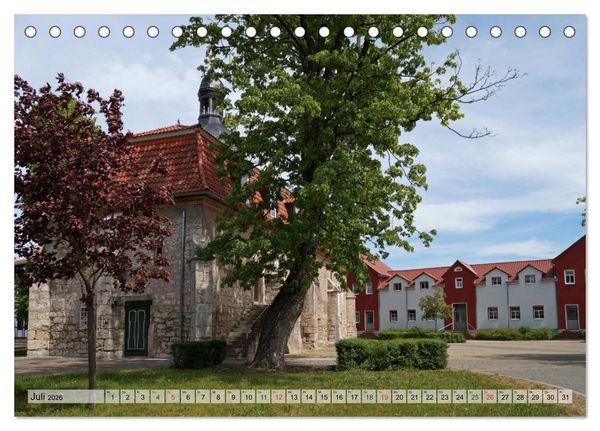 Produktbild: Das Eichsfeld - idyllisch, historisch, wundersch&ouml;n (Tischkalender 2026 DIN A5 quer), CALVENDO Monatskalender