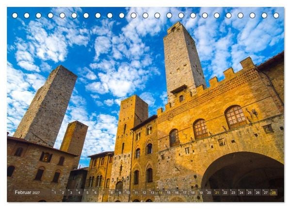 Produktbild: TOSKANA im magischen Licht (Tischkalender 2027 DIN A5 quer), CALVENDO Monatskalender