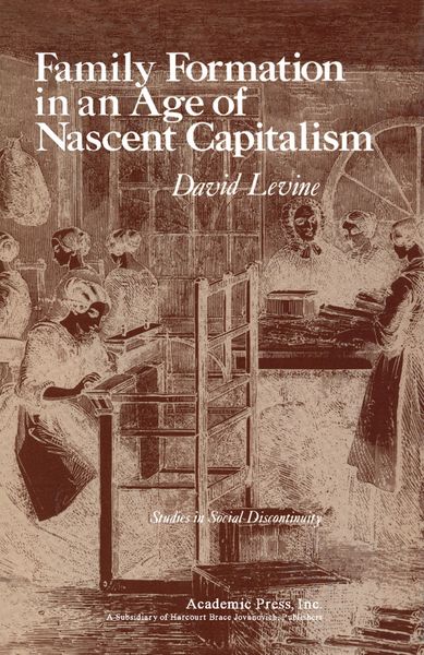 Produktbild: Family Formation in an Age of Nascent Capitalism