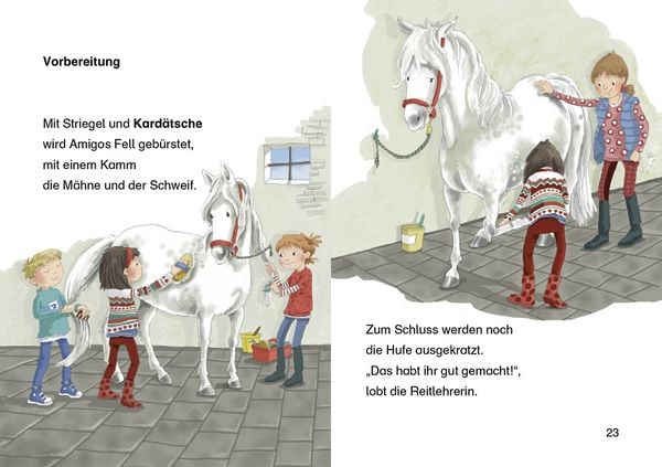 Produktbild: Lesel&ouml;wen 1. Klasse - Die beste erste Reitstunde