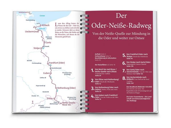 Produktbild: KOMPASS Radreisef&uuml;hrer Oder-Nei&szlig;e Radweg