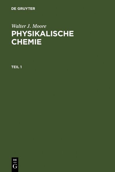 Produktbild: Physikalische Chemie
